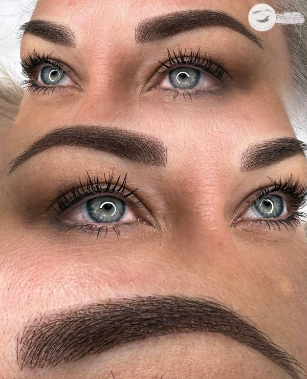 Microblading in Cambridge before and after photos